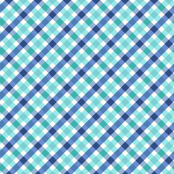 Star-Spangled Beauty Bias Gingham Blue/Aqua by Kimberbell for Maywood Studio