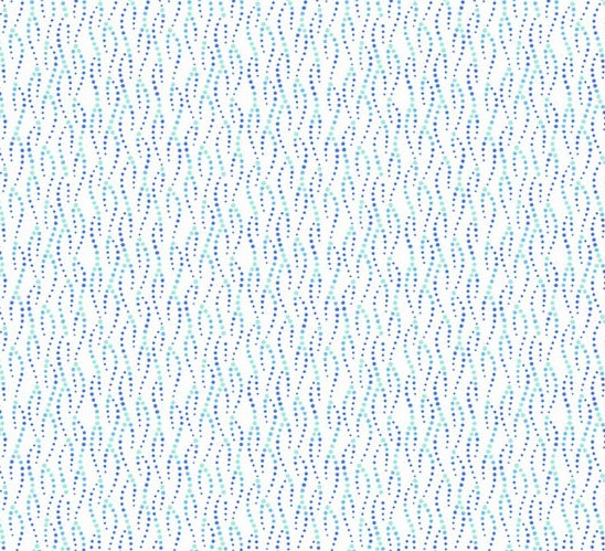 Thousand Steps Bubbles White Cap by Sarah Maxwell for Andover Fabrics