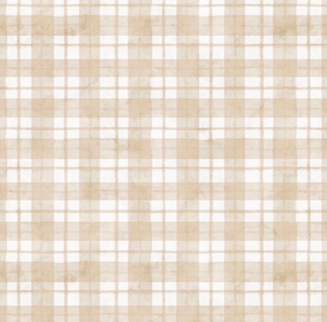 Farmhouse Americana Patriotic Plaid Cream by Cindy Jacobs for P&B Textiles
