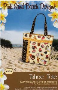 Tahoe Tote Pattern By Pink Sand Beach Designs