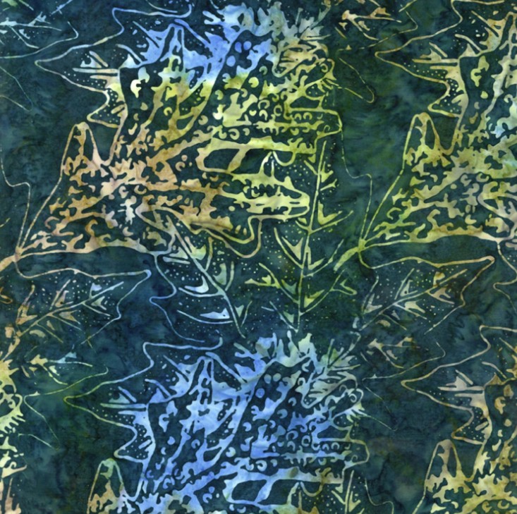 Tonga Batik Forest Floor Autumn Leaves Grove by Wing and a Prayer for Timeless Treasures