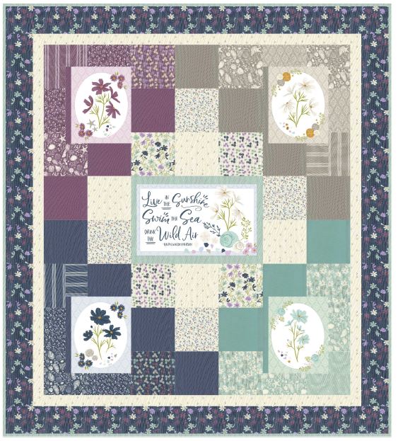 Eventide Quilt by Sweetfire Road from Moda