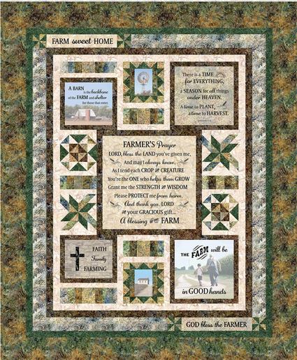 Farm Sweet Home Quilt by Wing & A Prayer from Timeless