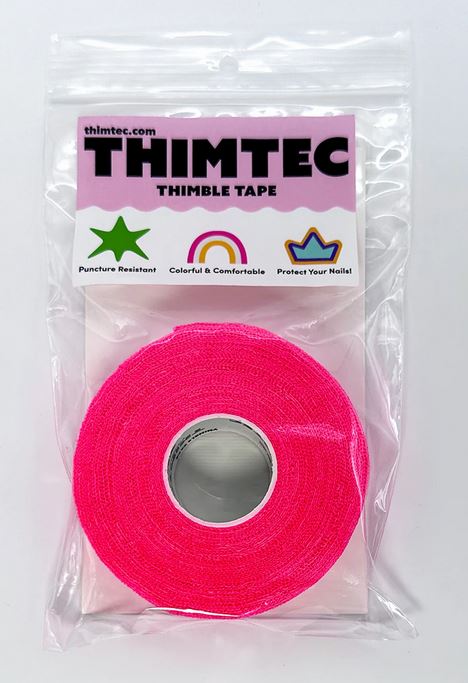 Thimtech Thimble Tape Neon Flamingo