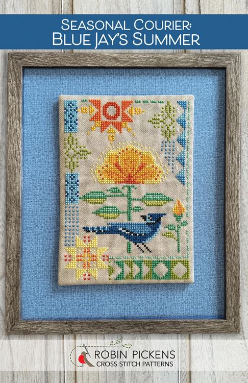 Seasonal Courier Blue Jay's Summer