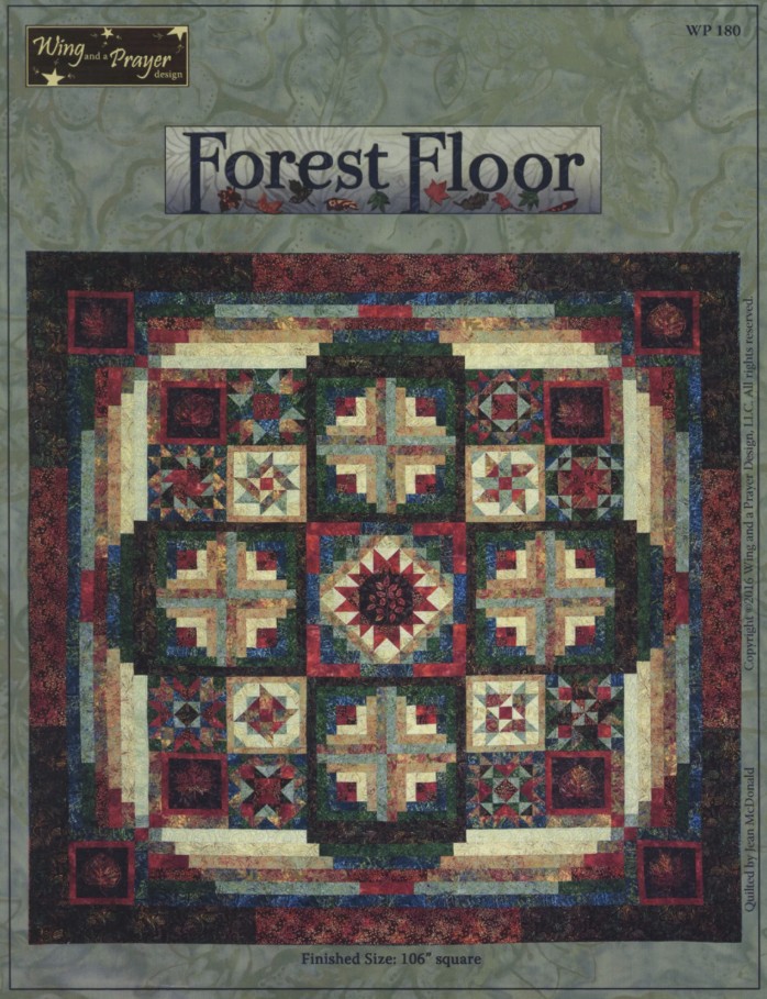 Forest Floor Quilt Pattern from Wing and a Prayer Design