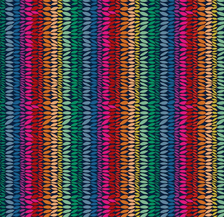 Twilight Razzle Rainbow by Sally Kelly for Windham Fabrics