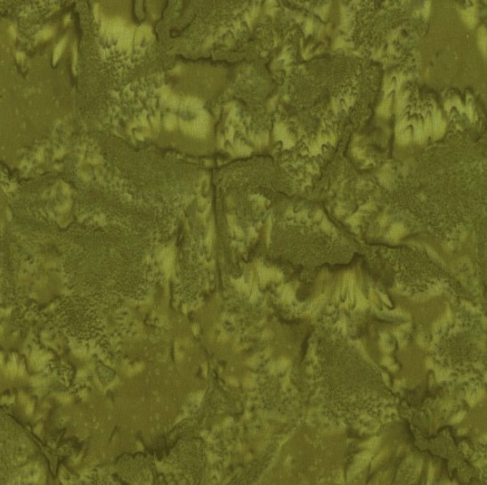 Bali Watercolors Batiks Herb from Hoffman Batiks