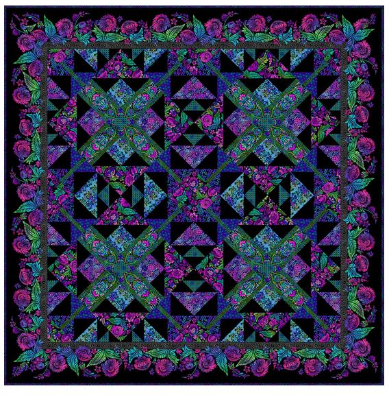 Vivid Quilt Kit from In the Beginning