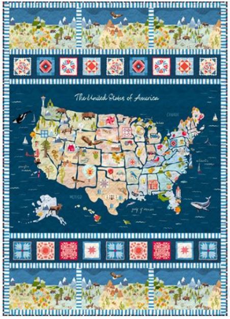 Road Trip Quilt Kit by Windham Fabrics