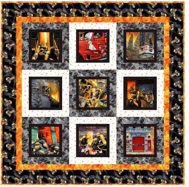 To the Rescue Quilt Kit by Blank