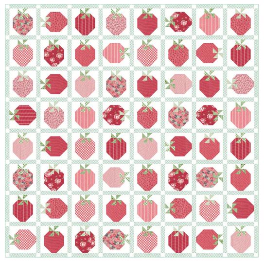 Summertime Berry Picking Quilt by Camille Roskelley