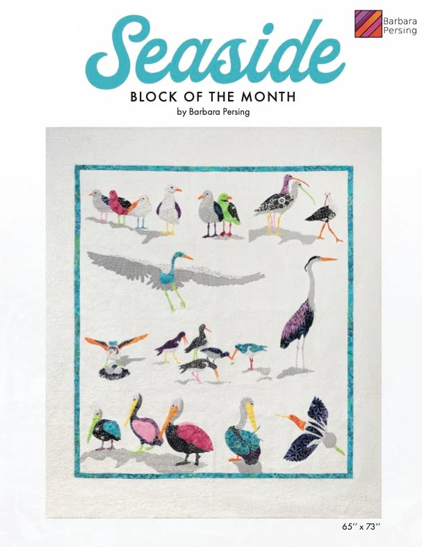 Seaside Block of the Month Pattern by Barbara Persing