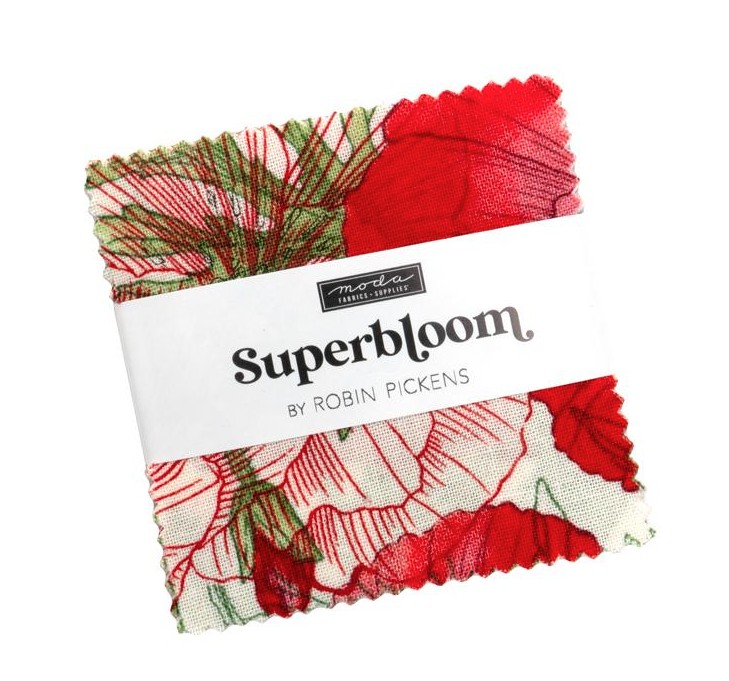 Superbloom Mini Charm Pack by Robin Pickens for Moda Fabrics