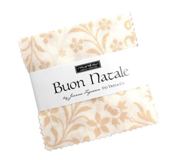 Buon Natale Mini Charm Pack by Fig Tree Co for Moda Fabrics