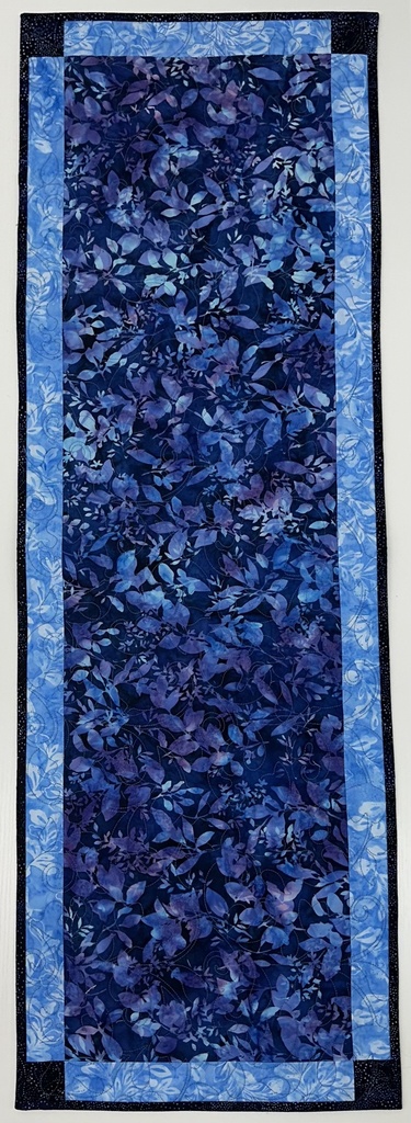 Blue Batik Table Runner Kit