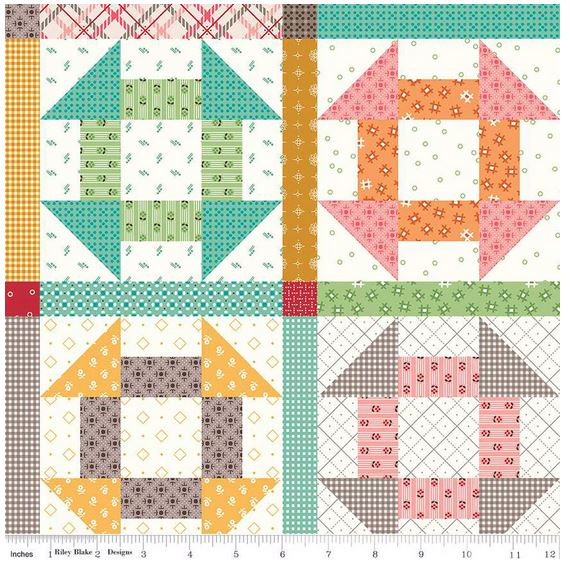 Prim Churn Dash Cream 107/108" Wide Back