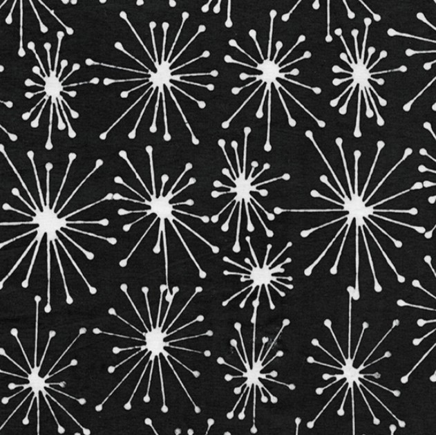 Sea Side Batik Sticks Black and White from Island Batik