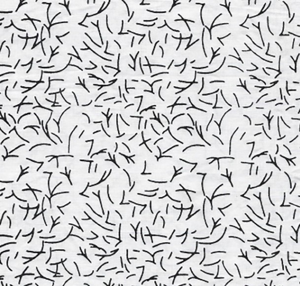 Sea Side Batik Dash White and Black from Island Batik