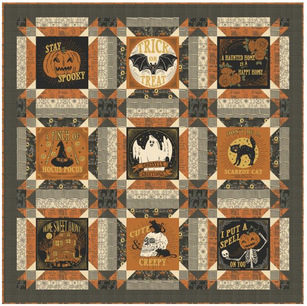 Spooks & Spells by Stacy Iest Hsu from Moda