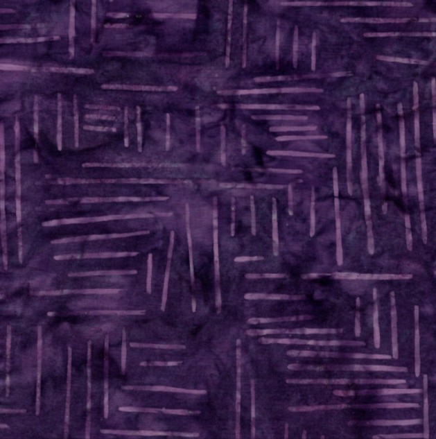 Sea Side Batik Matchsticks Purple Wine from Island Batik