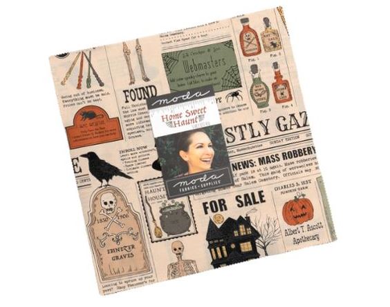 Home Sweet Haunt Layer Cake from Moda