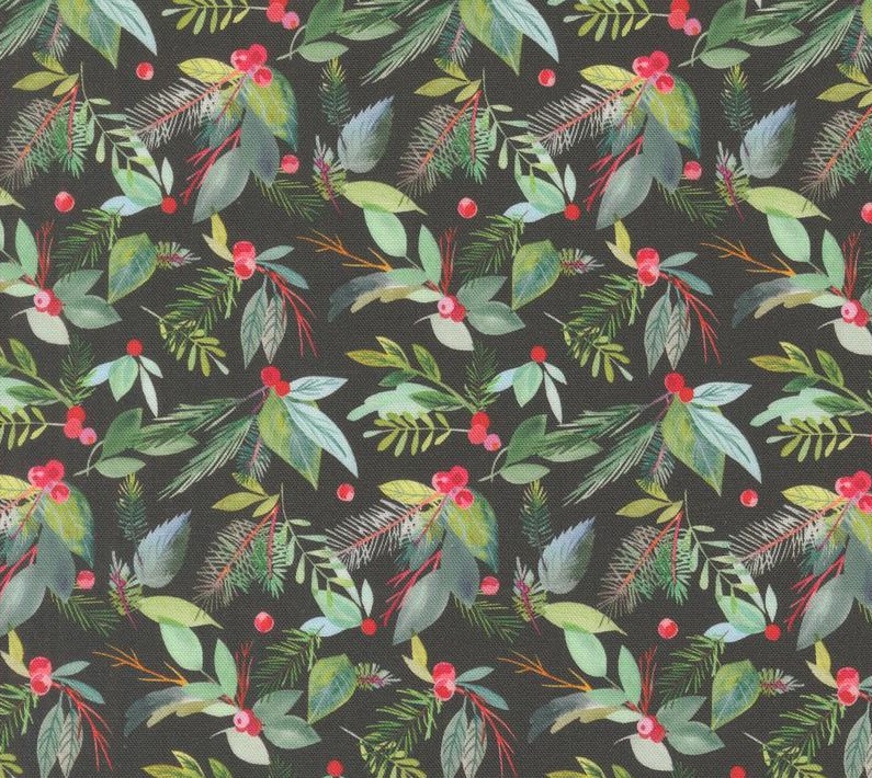 Love and Cheer Greenery Evergreen by Amarilys Henderson for Moda Fabrics