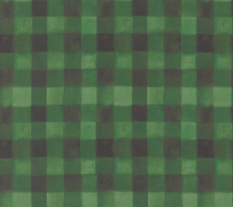 Love and Cheer Watercolor Plaid Mistletoe by Amarilys Henderson for Moda Fabrics