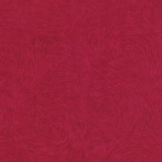 Blenders Batik Swirl Sun Cherry from Island Batik