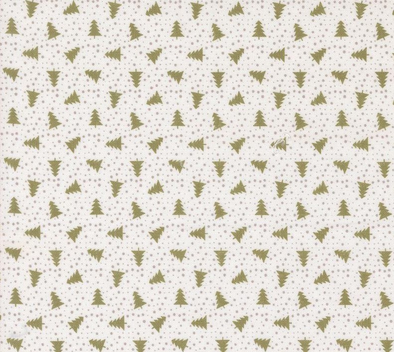 Berry and Pine Little Trees Sage by Lella Boutique for Moda Fabrics
