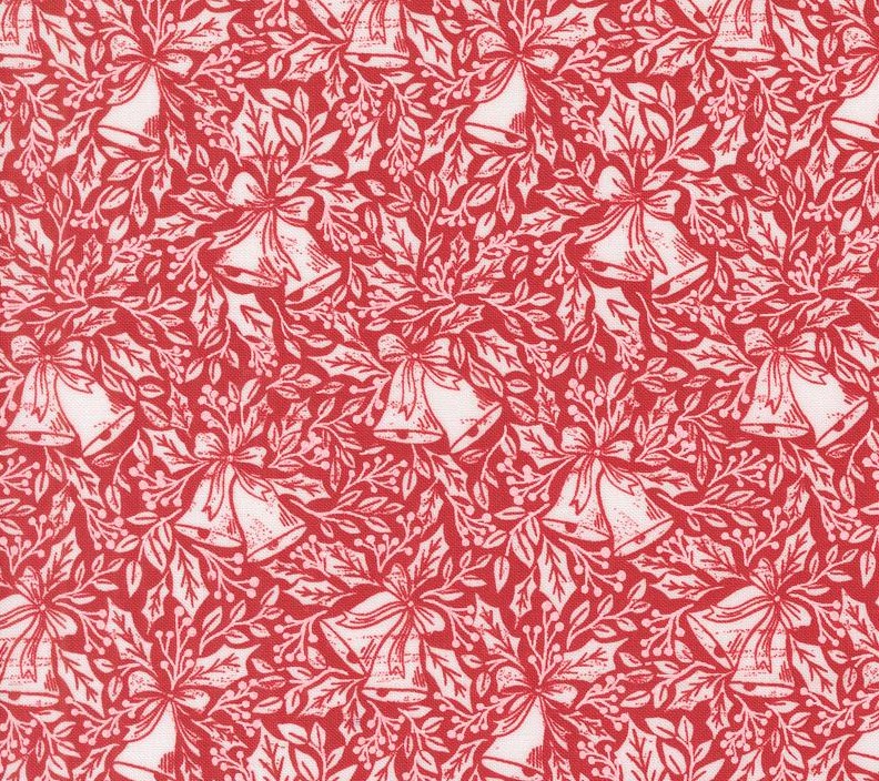 Berry and Pine Bell Song Cranberry by Lella Boutique for Moda Fabrics