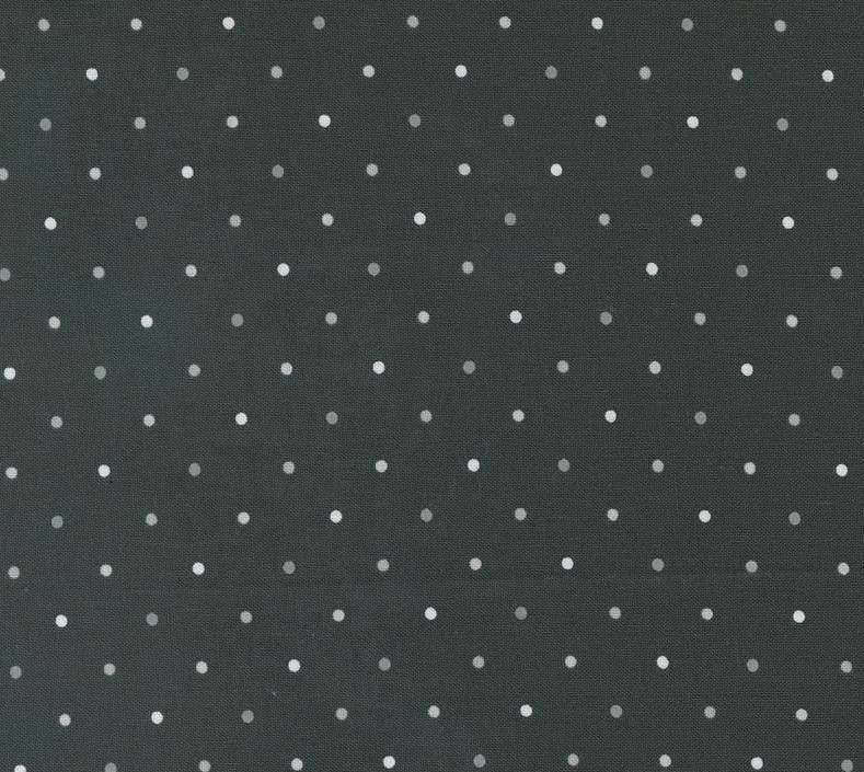 Magic Dot Dots Charcoal by Lella Boutique for Moda Fabrics