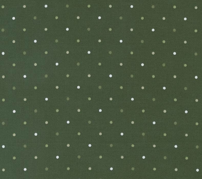 Magic Dot Dots Forest Wide Back by Lella Boutique for Moda Fabrics