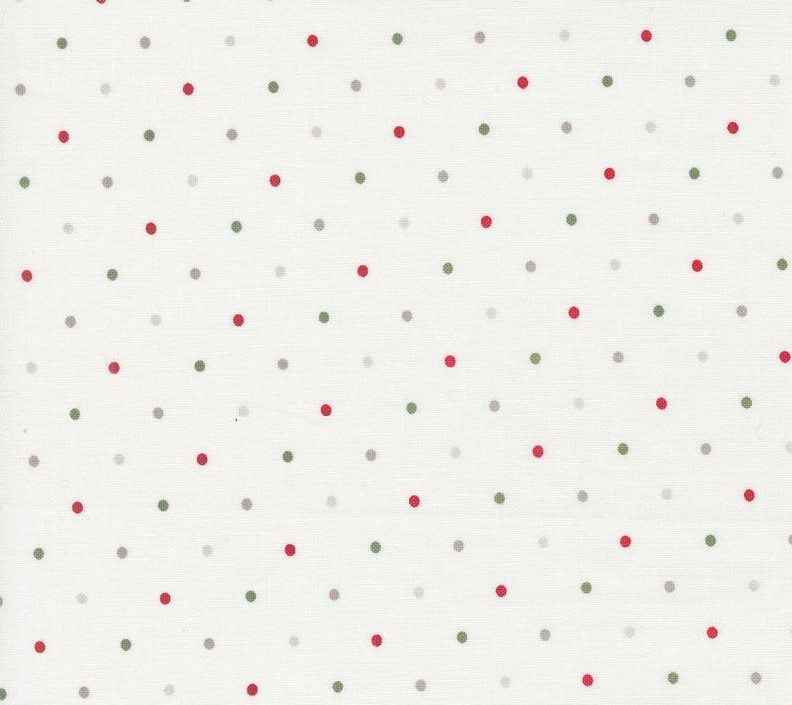 Magic Dot Dots Christmas Wide Back by Lella Boutique for Moda Fabrics