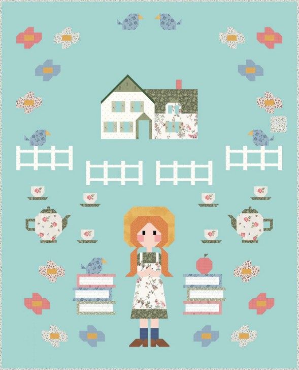 Anne of Green Gables Boxed Quilt Kit by Art East Quilting Co for Riley Blake Designs