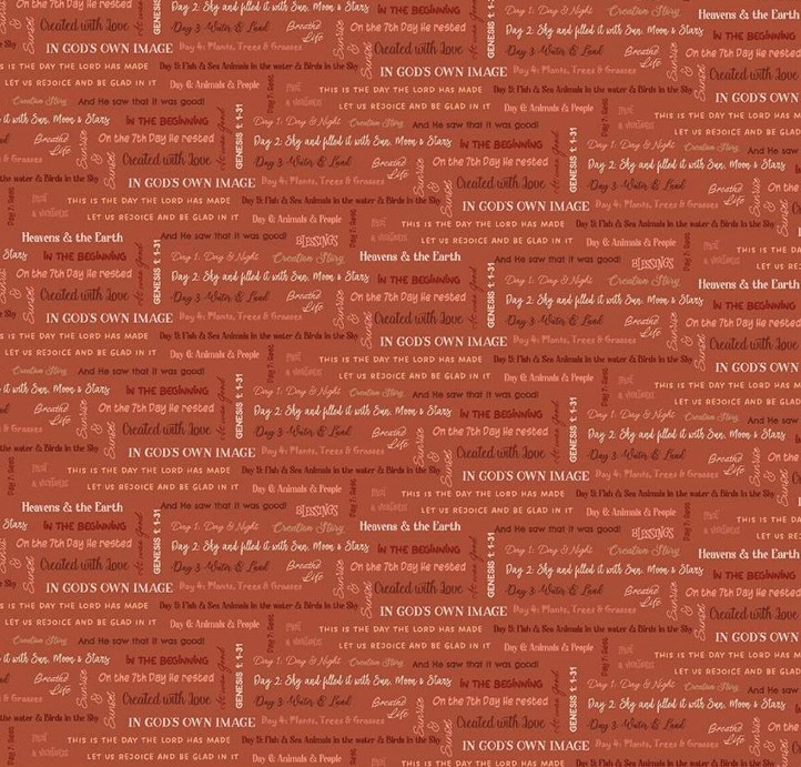 Created With Love It Is Written Clay by Jennifer Long for Riley Blake Designs