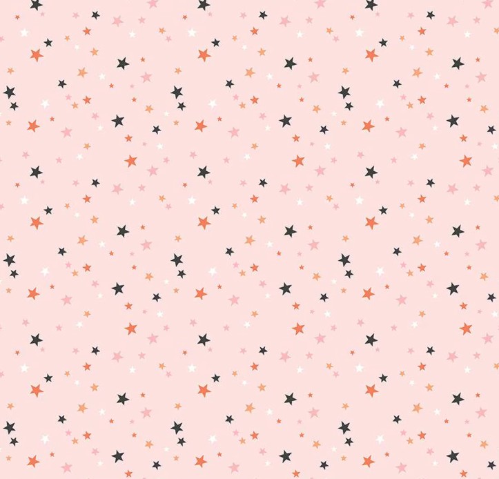 Hey Pumpkins Stars Blush by My Mind's Eye for Riley Blake Designs