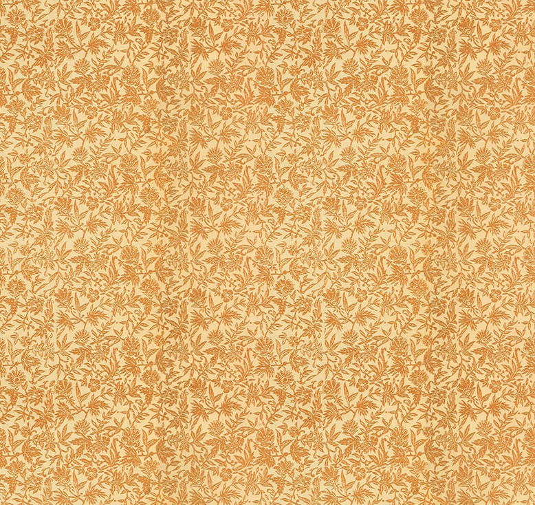 Palette Orange Tiny Print Orange by Tim Holtz for FreeSpirit Fabrics