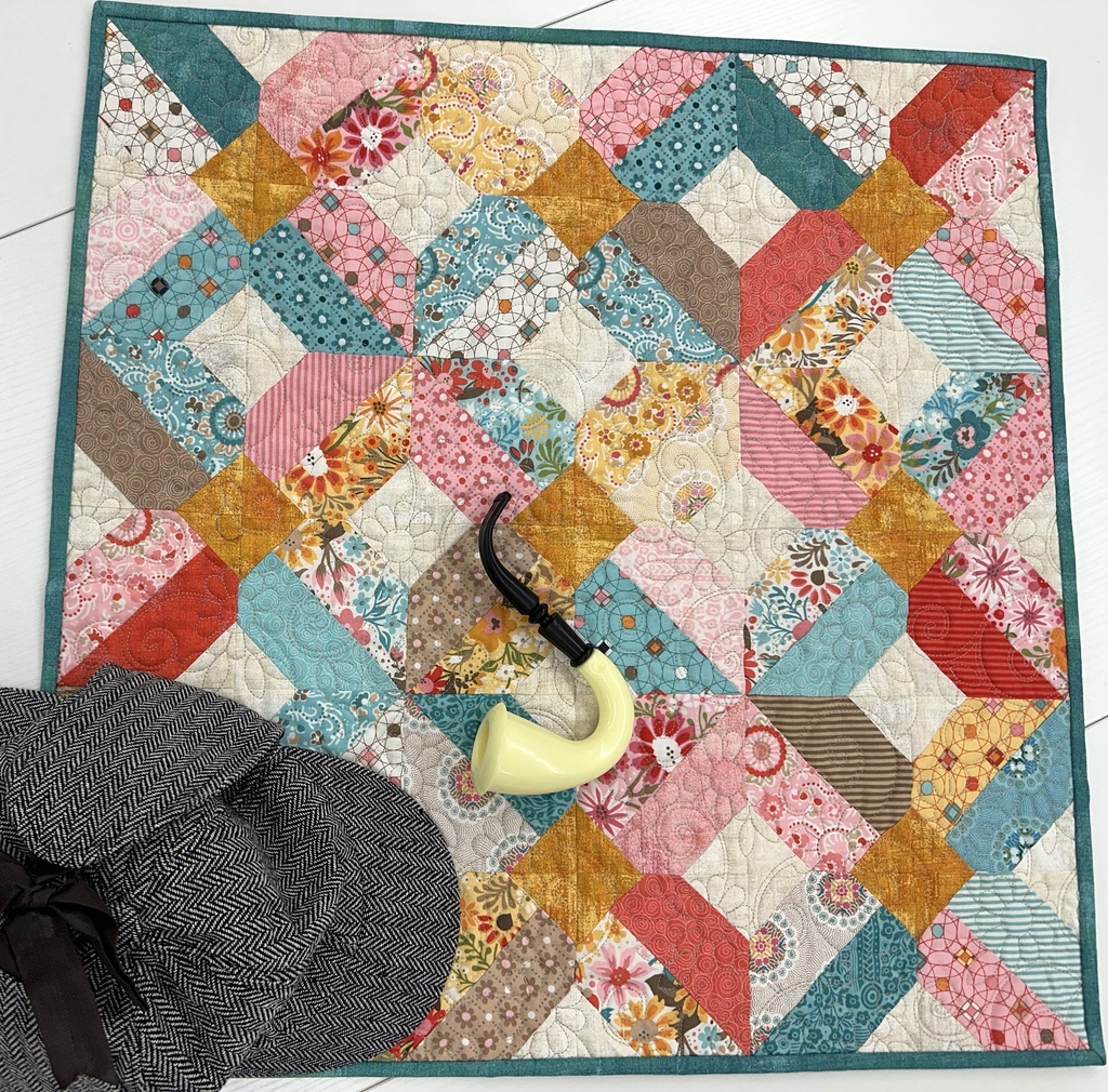 Watson & Holmes June Flower Path with Backing