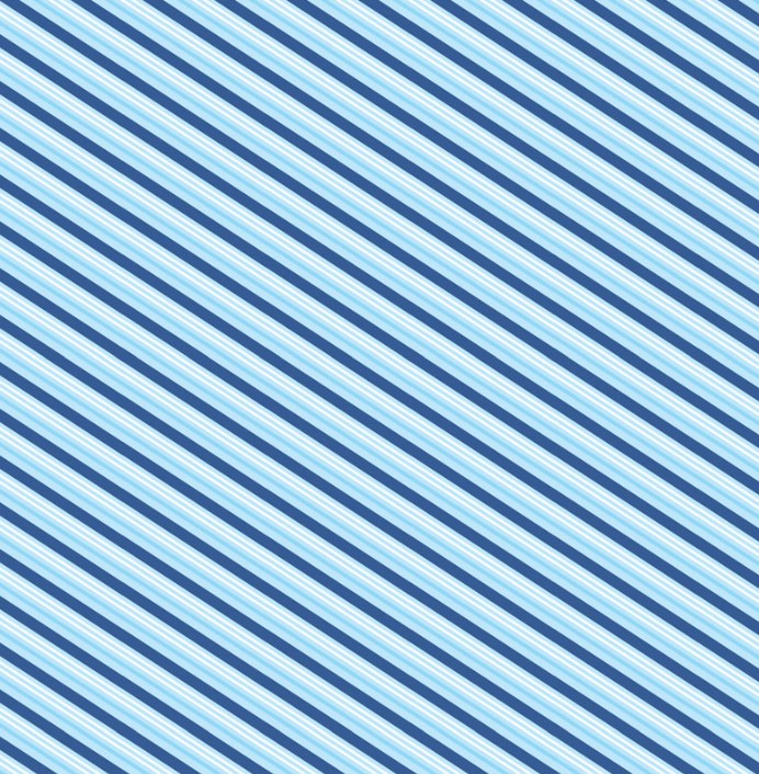 Happy Hanukkah Diagonal Stripe Blue by Emily Elizabeth for Clothworks
