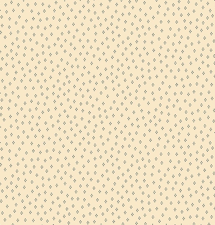 Scrap Basket Favorites Dancing Dots Wheat by Kim Diehl for Henry Glass Fabrics