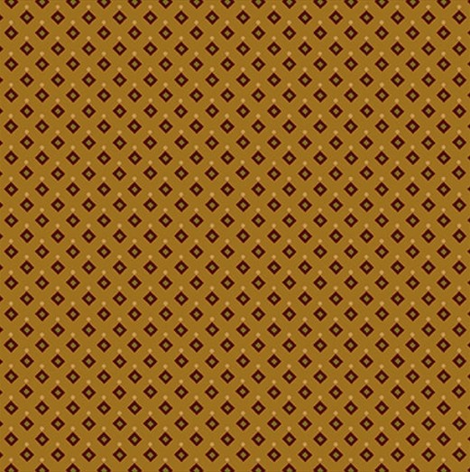 Scrap Basket Favorites Double Diamonds Gold by Kim Diehl for Henry Glass Fabrics