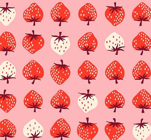 Strawberry Retro Strawberry Balmy by Ruby Star Society