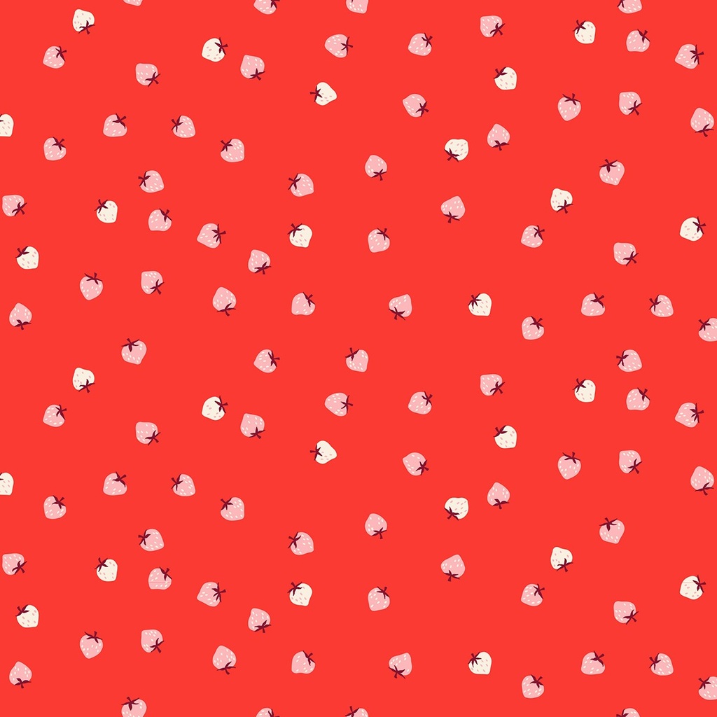 Strawberry Lollipop Mini Strawberry Toss by Ruby Star Society