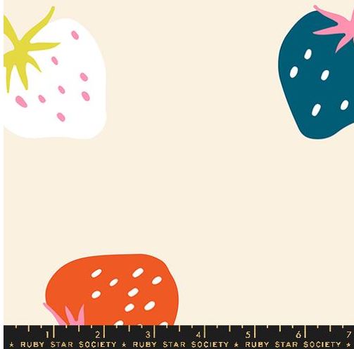 Strawberry Natural 108" Wideback by Ruby Star Society