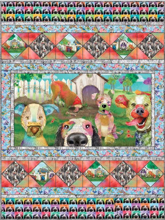 Raise the Woof Quilt Kit