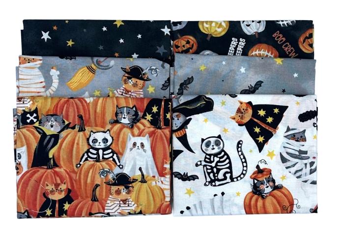 The Boo Crew Fat Quarter Bundle