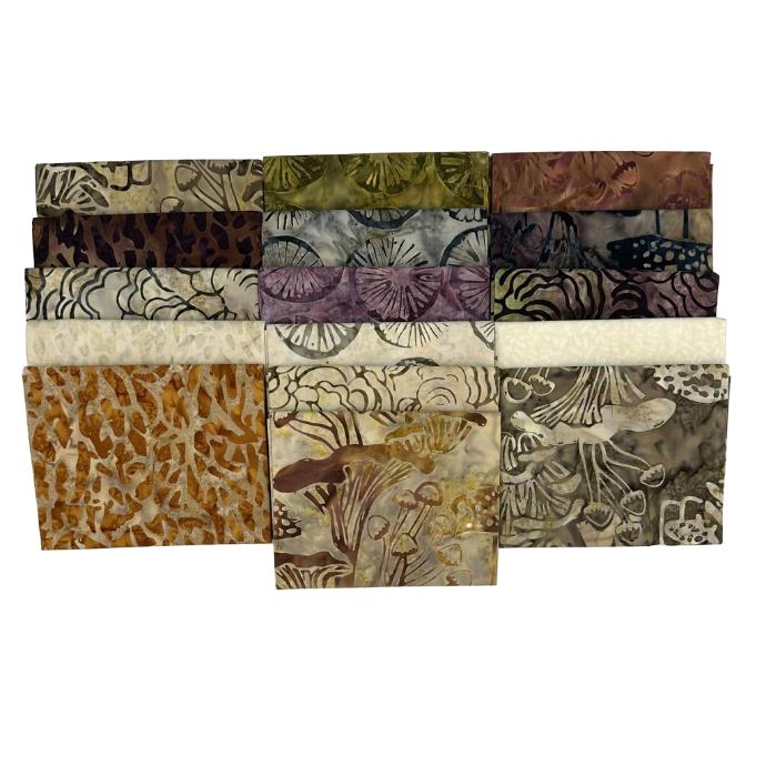 Mushroom Medley Fat Quarter Bundle