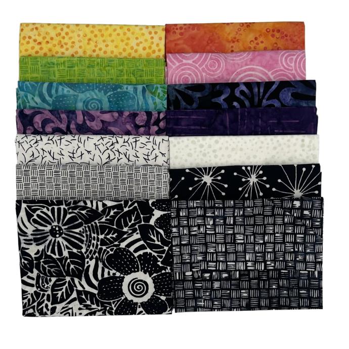 Seaside Batiks Fat Quarter Bundle