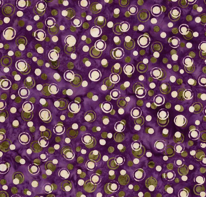 Expressions Batiks Fright This Way Dots Vineyard by Sandy Gervais for Riley Blake Designs